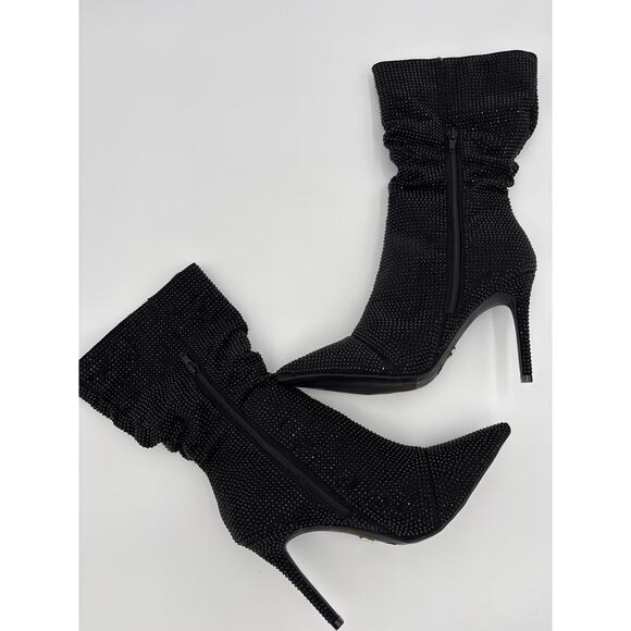 Thalia Sodi Rhinestone Mid Calf Boots - Picture 6 of 11